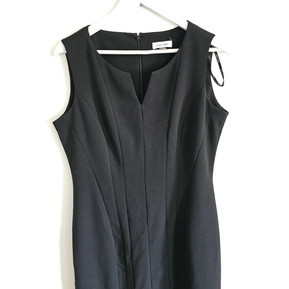 Calvin Klein Stealth Black Knee Length Dress sz.12